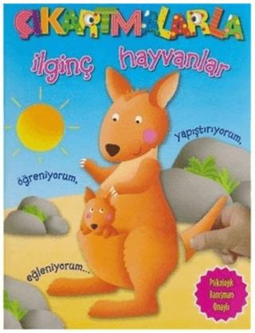 Çıkartmalarla İlginç Hayvanlar | Parıltı Yayınları (Ciltsiz)