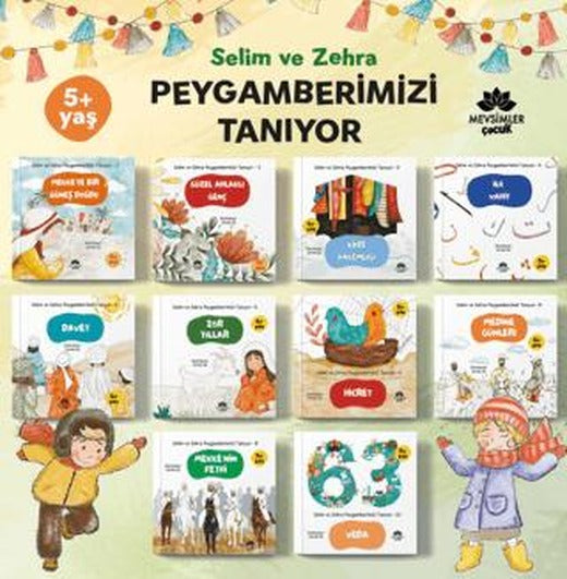 Selim Ve Zehra Peygamberimizi Tanıyor - 1 (10 Kitap)