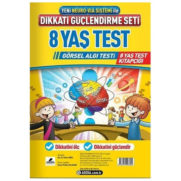 Adeda DGS Dikkati Güçlendirme Seti 8 Yaş Test Görsel Algı Testi