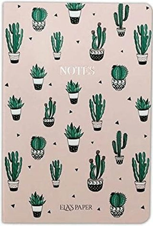 Kaktüs Pembe - Defter | Elaspaper (Ciltsiz)