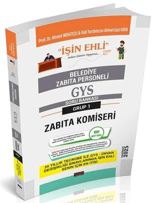 GYS Belediye Zabıta Personeli Zabıta Komiseri Soru Bankası | Savaş Yayınevi (Ciltsiz)