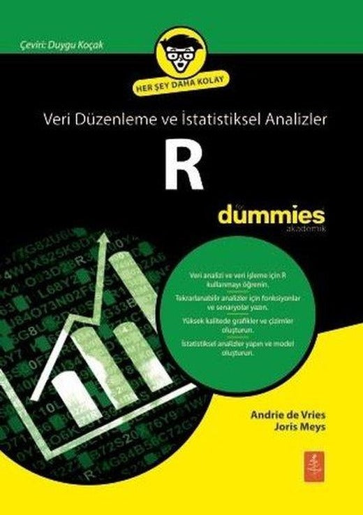 R for Dummies - R ile Veri Düzenleme ve İstatiksel Analizler | Nobel Yaşam (İnce Kapak)
