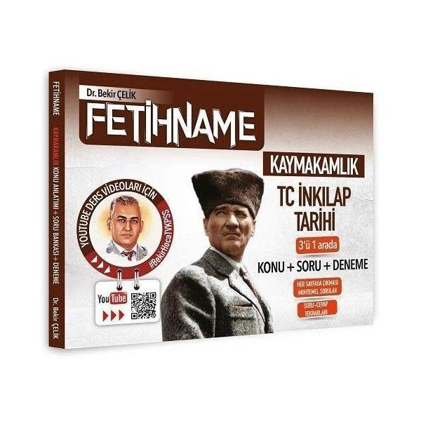 Kaymakamlık FETİHNAME TC İnkılap Tarihi Konu-Soru-Deneme 3 ü 1 Arada