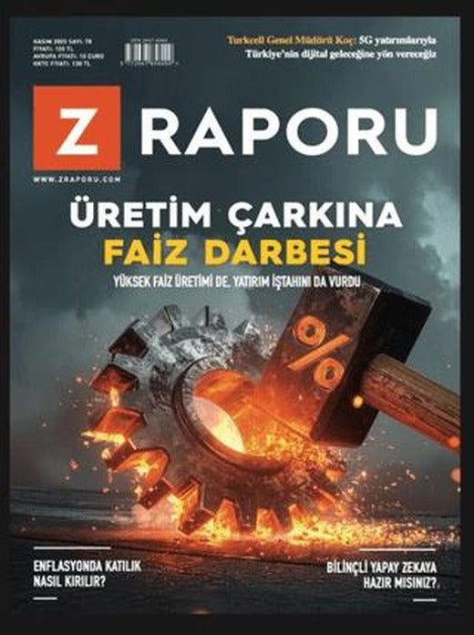 Z Raporu Dergisi Sayı: 78 Kasım 2025 | Z Raporu Dergisi Yayınları (Ciltsiz)