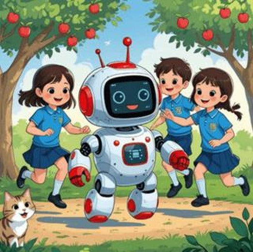 Robot Robik | Kara Caretta (Ciltsiz)