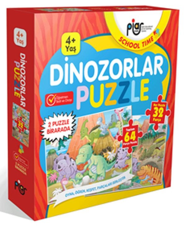 Dinozorlar Puzzle | Piar Kids