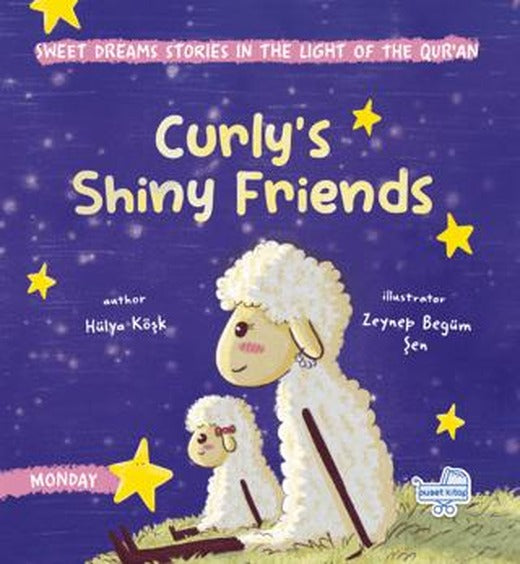 Curly’s Shiny Friends (İngilizce, Kıvırcık'ın Parlak Arkadaşları) | Puset Kitap (Ciltli)