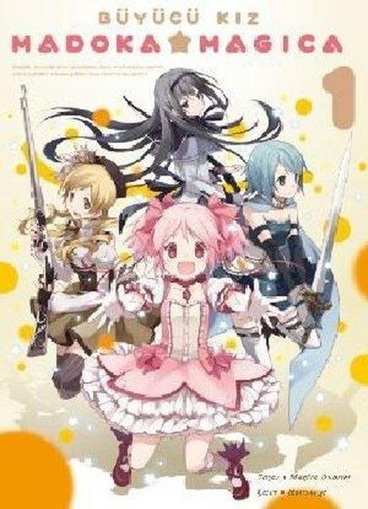 Büyücü Kız Madoka Magica Cilt - 1 | Komik Şeyler (İnce Kapak)