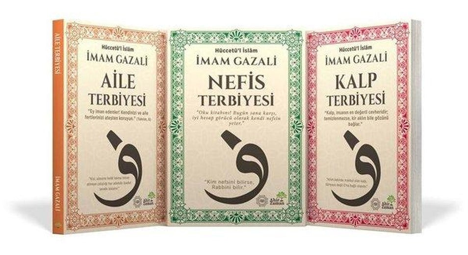 Gazali İle Terbiye Yolculuğu Seti - 3 Kitap Takım | Ahir Zaman (İnce Kapak)