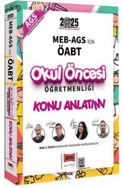 Yargı Yayınları 2025 MEB AGS İçin ÖABT Okul Öncesi Öğretmenliği Konu Anlatımı