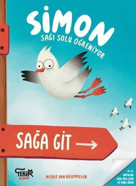 Simon Sağı Solu Öğreniyor | Tekir Kitap (İnce Kapak)