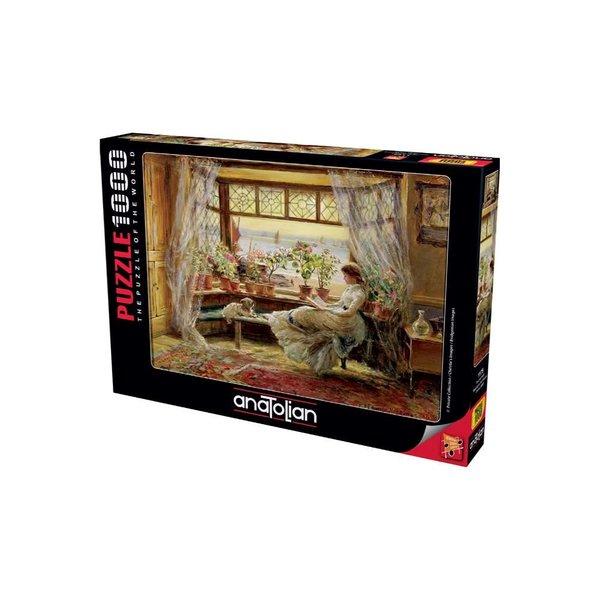 Anatolian Pencere Keyfi 1000 Parça Puzzle