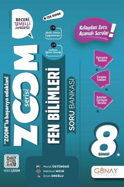 8. Sınıf Zoom Serisi Fen Bilimleri Soru Bankası | Günay Yayıncılık (İnce Kapak)  - Resim 1
