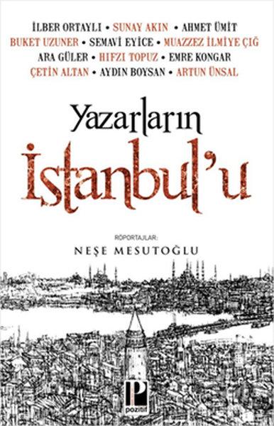 Yazarların İstanbul'u | Pozitif Yayıncılık (İnce Kapak)  - Resim 1