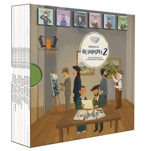 Sanatçıyla İlk Buluşma Merhaba Serisi 2. Set - 12 Kitap Takım - Kutulu | Hayalperest Çocuk (İnce Kapak)  - Resim 1