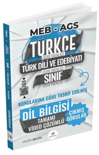 2026 MEB AGS ÖABT Türkçe, Türk Dili ve Edebiyatı, Sınıf Öğretmenliği Konularına Göre Tasnif Edilmiş Dil Bilgisi Tamamı Video Çözümlü Son 13 Yıl Çıkmış Sorular