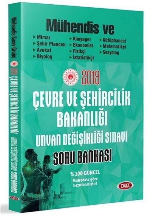 Çevre, Şehircilik ve İklim Değişikliği Bakanlığı Mühendis Ünvan Değişikliği Sınavı Soru Bankası
