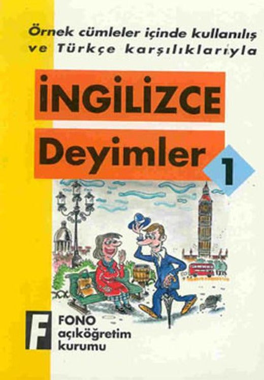 İngilizce Deyimler - 1 | Fono Yayınları (İnce Kapak)