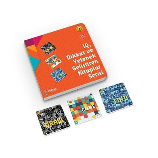 IQ Dikkat ve Yetenek Serisi-Level 1-İlkokul | Tüzder Yayınları