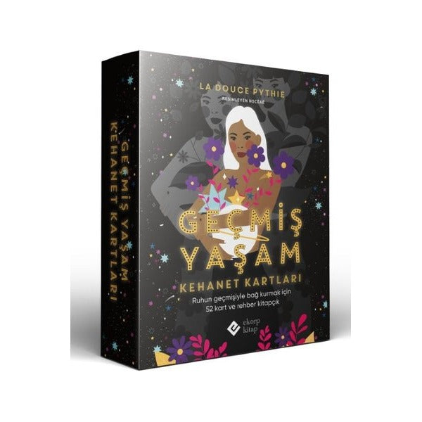 Geçmiş Yaşam Kehanet Kartları - Ruhun Geçmişiyle Bağ Kurmak İçin 52 Kart ve Rehber Kitapçık | Ekorp Kitap (İnce Kapak)