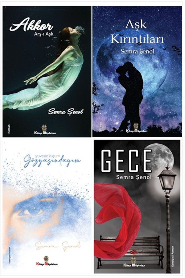 Semra Şenol Kitapları (4 Kitap Set) | Kitap Müptelası Yayınları (Ciltsiz)