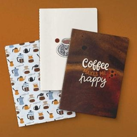 Kahve Serisi 3'lü Defter Seti | Yeşilay Yayınları