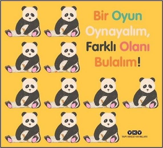 Bir Oyun Oynayalım Farklı Olanı Bulalım! | Yapı Kredi Yayınları (Ciltli)