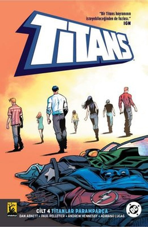 Titans Cilt 4: Titanlar Paramparça | Arka Bahçe Yayıncılık (İnce Kapak)