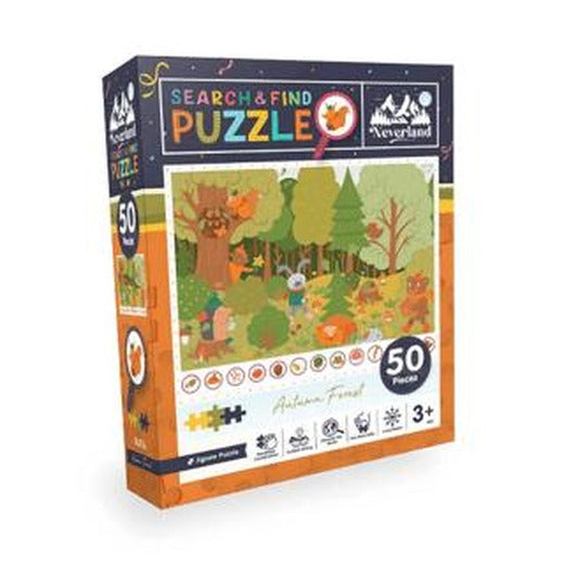 Neverland Sonbahar Ormanı 50 Parça Puzzle NL416 | Neverland