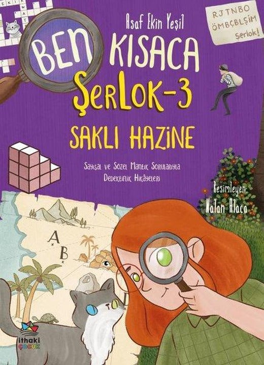 Ben Kısaca ŞerLok 3 - Saklı Hazine | İthaki Çocuk (İnce Kapak)