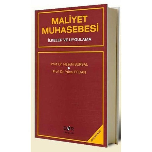 Maliyet Muhasebesi İlkeler ve Uygulama | Der Yayınları (Ciltsiz)