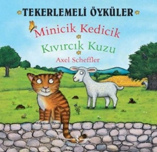 Tekerlemeli Öyküler - Minicik Kedicik Kıvırcık Kuzu | İş Bankası Kültür Yayınları