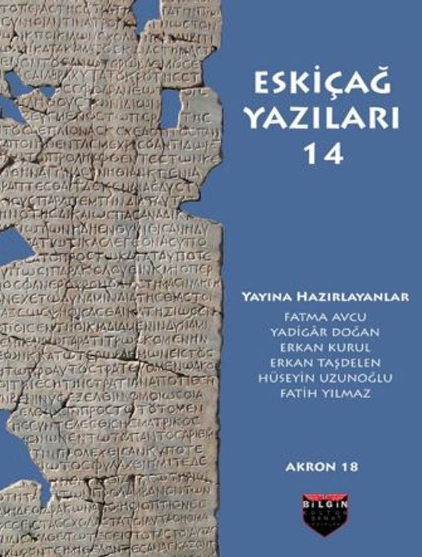 Eskiçağ Yazıları 14 | Bilgin Kültür Sanat