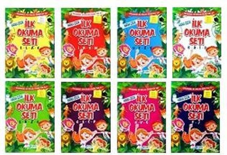 Harika Çocuk İlk Okuma Setim - 8 Kitap Takım - Anasınıfı ve 1. Sınıflar için | Harika Çocuk