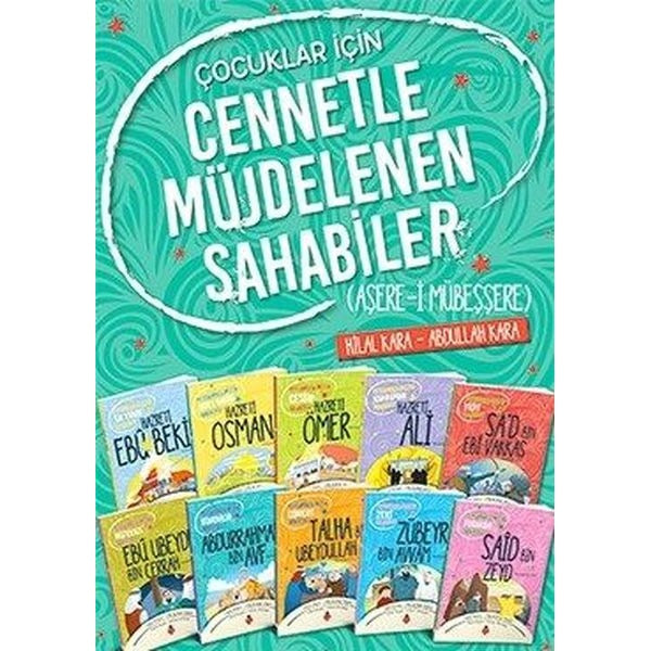 Çocuklar için Cennetle Müjdelenen Sahabiler Seti-10 Kitap Takım | Uğurböceği