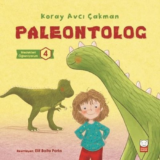 Paleontolog-Meslekleri Öğreniyorum 4 | Kırmızı Kedi