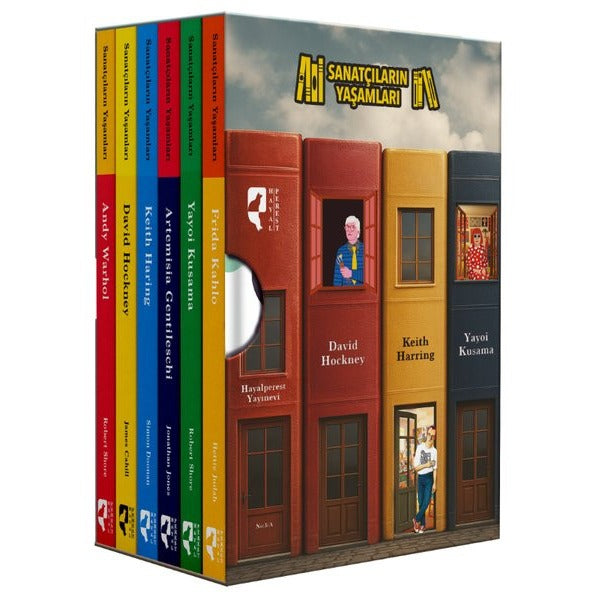 Sanatçıların Yaşamları Seti - 6 Kitap Takım | Hayalperest Yayınevi (Ciltli)