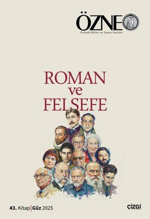Özne 43. Kitap - Roman ve Felsefe | Çizgi Kitabevi (İnce Kapak)