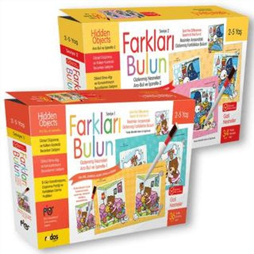 Farkları Bulun | Piar Kids (Ciltsiz)