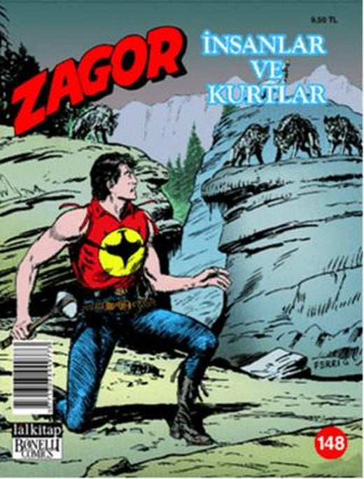 Zagor Sayı: 148 İnsanlar ve Kurtlar | Lal Kitap (Ciltsiz)