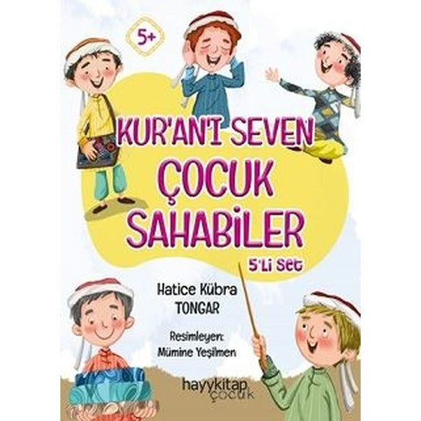 Kuranı Seven Çocuk Sahabiler Seti - 5 Kitap Takım | Hayy Kitap
