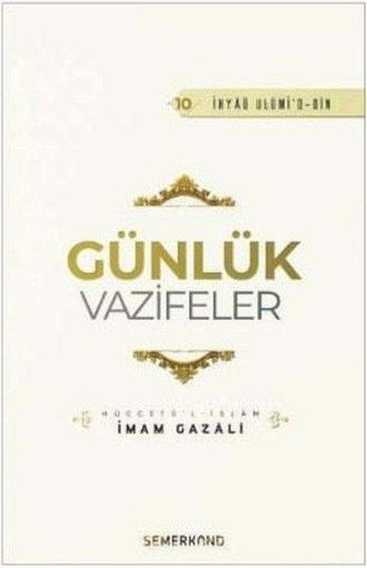 Günlük Vazifeler | Semerkand Yayınları (İnce Kapak)