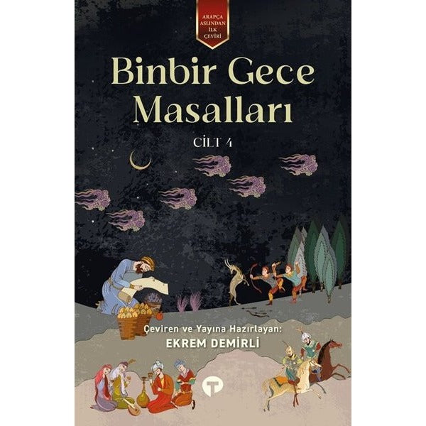 Binbir Gece Masalları Cilt 4 | Turkuvaz Kitap (İnce Kapak)