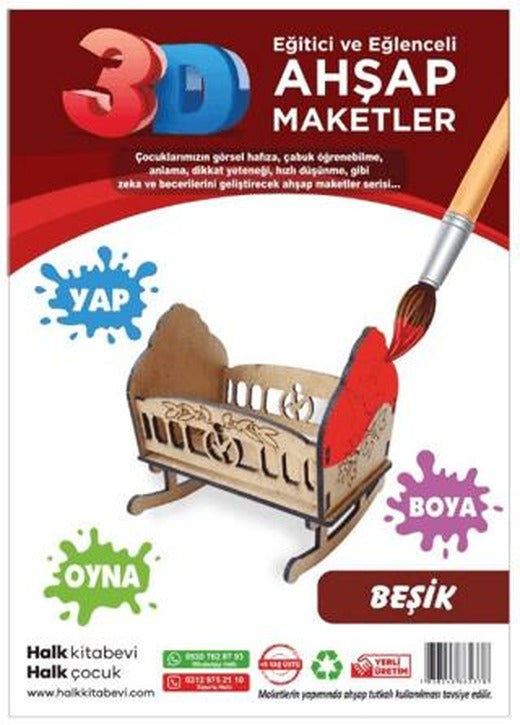 Beşik Ahşap Maket | Halk Kitabevi