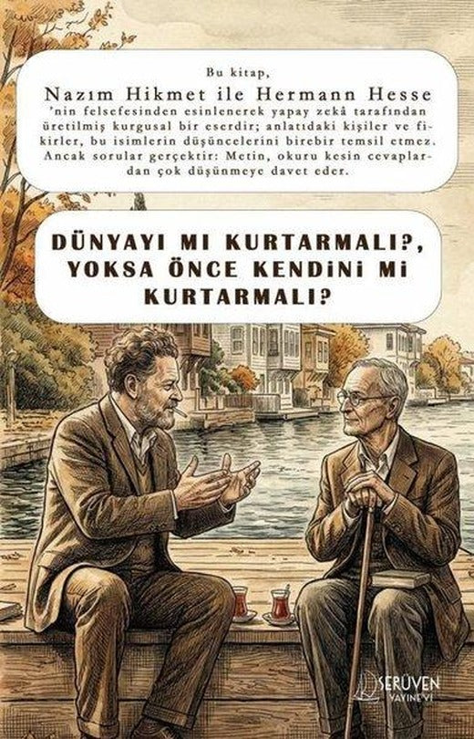 Dünyayı mı Kurtarmalı? Yoksa Önce Kendini mi Kurtarmalı? | Serüven Yayınevi (İnce Kapak)