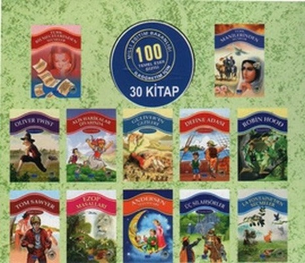 Hikayeler Serisi 30'lu Kitap Seti - Takım | Parıltı Yayınları - Çocuk Kitapları Dizisi (İnce Kapak)