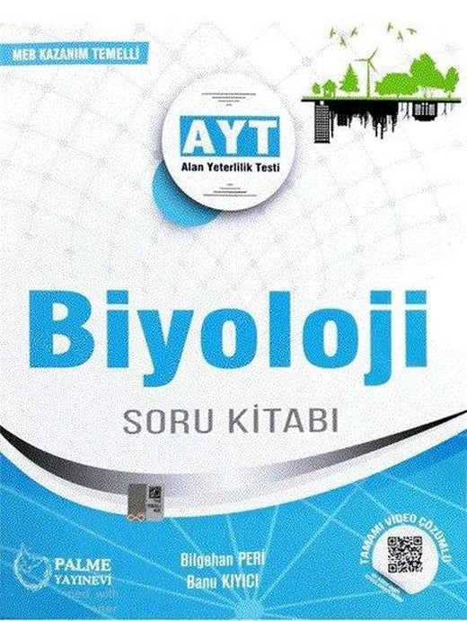 YKS AYT Biyoloji Soru Kitabı | Palme Yayınları (İnce Kapak)