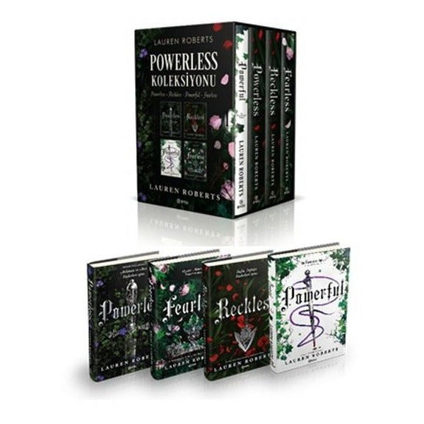 Powerless - Powerful - Fearless - Reckless Tüm Kitaplar Seti - 4 Kitap Takım | Beta Byou (İnce Kapak)