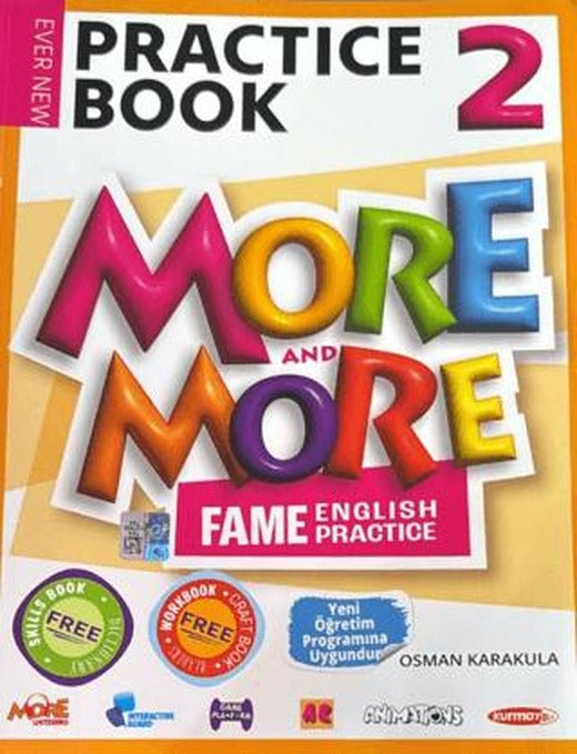 2 More&More Practice Book ve Workbook | Kurmay Yayınları (Ciltsiz)