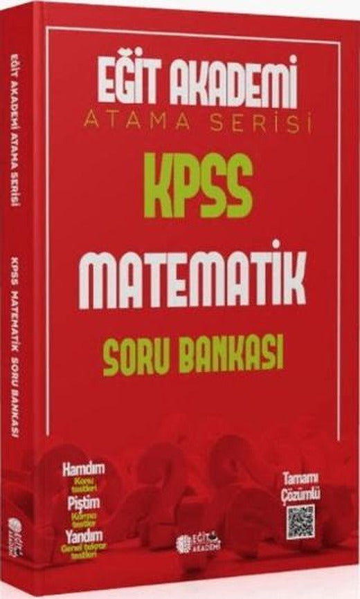 KPSS Matematik Atama Serisi Soru Bankası | Eğit Akademi (Ciltsiz)